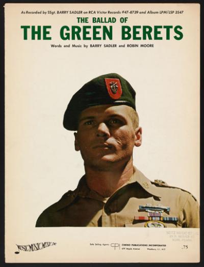 The Ballad of the Green Berets, cover