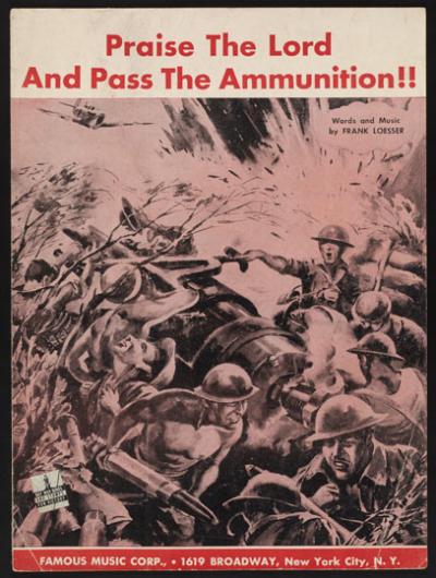 Praise the Lord and Pass the Ammunition!, cover