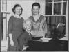 Jean Nanney, Jane Michaud (sitting at piano), and Betty Seitz