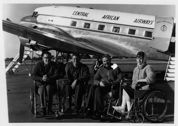 'Have Wheelchair-Will Travel' Tour
1962
