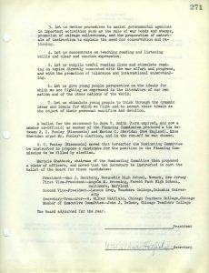 Minutes of Board of Directors Meeting (1942) - pg 272