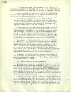 Board of Directors Meeting Minutes (1945) page 1