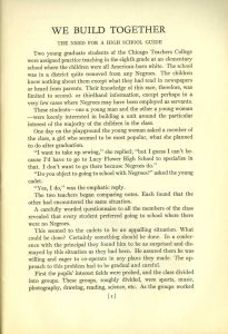 First edition of We Build Together: A Reader's Guide to Negro Life and Literature - Page 1