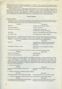 Guidelines for Nonsexist Use of Language in NCTE Publications (1977) page 1