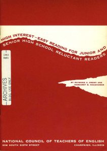 First edition of High Interest, Easy Reading (1965) cover