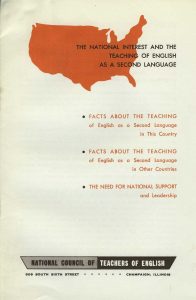 The National Interest and the Teaching of English as a Second Language (1961) - cover