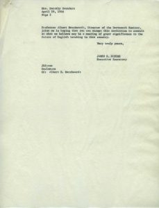 Proposal, “International Seminar on the Teaching and Learning of English”(c. 1966) - Page 3