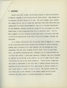 Proposal, “International Seminar on the Teaching and Learning of English”(c., 1966) - Page 2