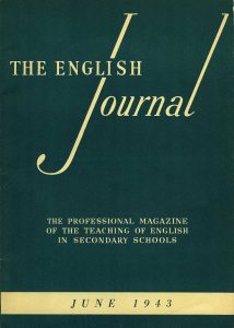English Journal (June 1943) cover