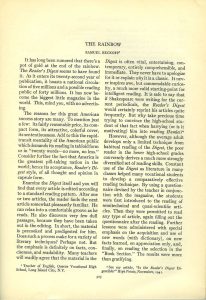 English Journal (June 1943) - the rainbow by Samuel Beckoff page 1