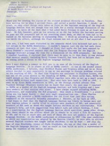 Report on Robert Allen’s Meeting with the English Section of NAFSA (1963) - page 2