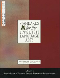 Standards for the English Language Arts (1996) cover