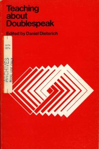 Teaching about Doublespeak (1976) cover