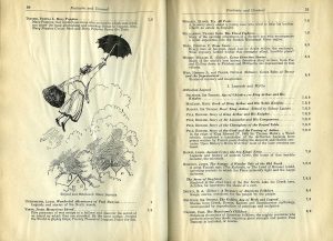 First edition of Your Reading (1946) - illustration of mary poppins