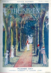 Cover of The Siren, October 1911