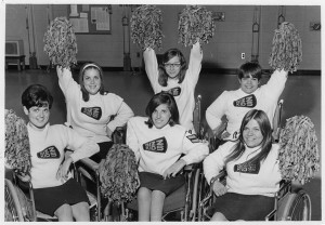 Gizz Kids cheerleaders, 1968.
