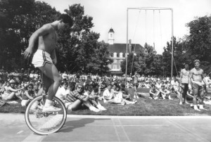 Early Quad Days featured a talent show