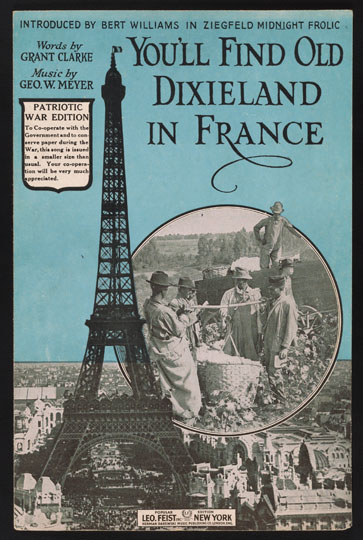 You'll Find Old Dixieland In France, cover