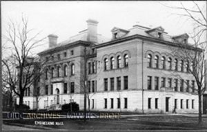 Photo of Engineering Hall (ca. 1910). Found in Record Series 39/2/24.