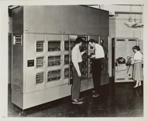 Photo of ILLIAC I, ca. 1950s