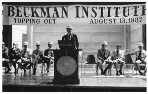 Beckman Institute "Topping Out"