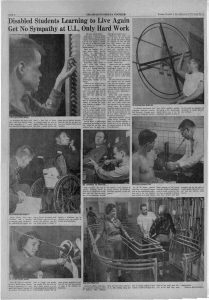 "Only Hard Work," Champaign-Urbana Courier Article November 2, 1961