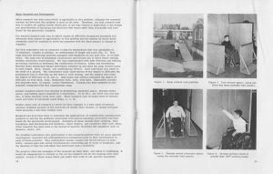 Design Buildings to Permit their use by the Physically Handicapped. Fall 1960. Found in Series 16/6/1, Box 4