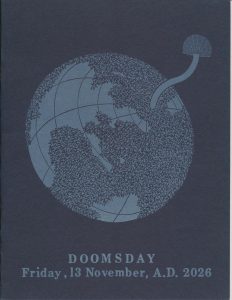 Cover of "Doomsday," found in record series 11/6/26, box 63.